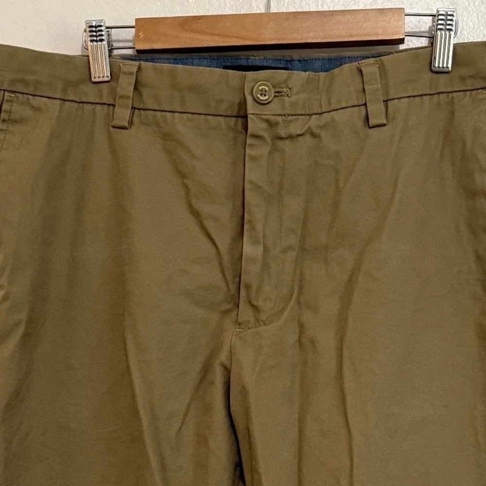 Banana Republic Men Emerson Chino 36x29 Brown Straight Leg Cotton Preppy Classic